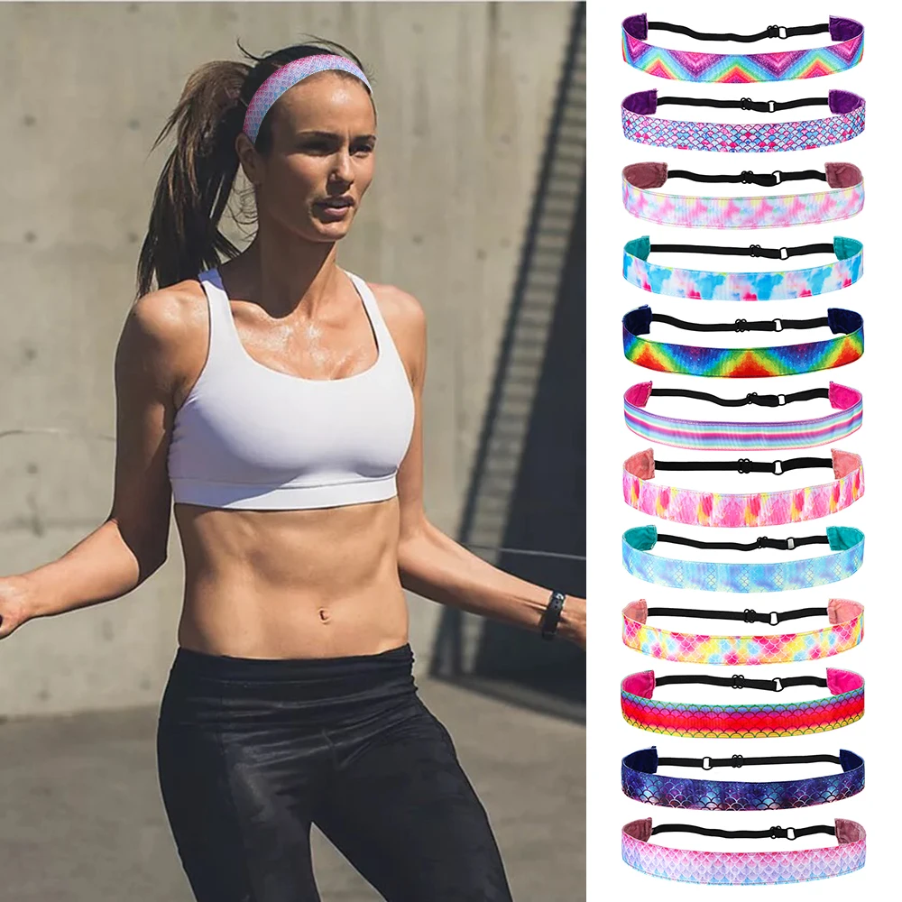 Tie-Dye Adjustable Sports Headband Yoga Headbands For Woman Men Anti-slip Elastic Rubber Sweatband Football Running Accessories
Tie-Dye Adjustable Sports Headband Yoga Headbands For Woman Men Anti-slip Elastic Rubber Sweatband Football Running Accessories