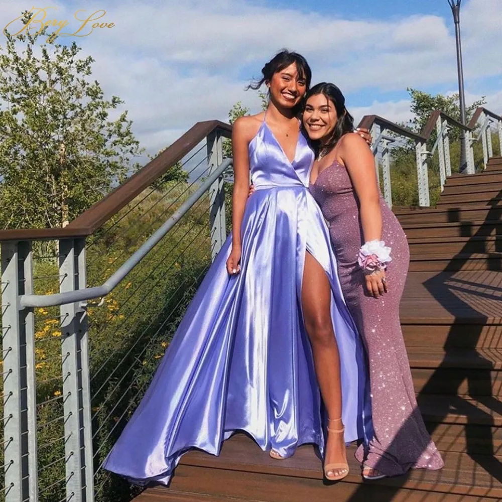 E JUE SHUNG Sexy Long Evening Dresses Halter Neck Criss-Cross Back High Split Party Prom Dresses Evening Gowns Vestido De Festa
E JUE SHUNG Sexy Long Evening Dresses Halter Neck Criss-Cross Back High Split Party Prom Dresses Evening Gowns Vestido De Festa