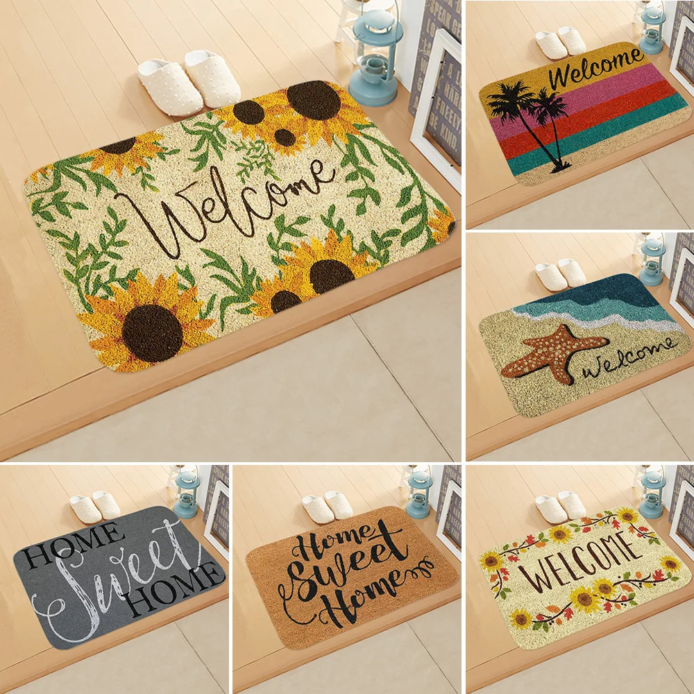 Entrance Doormat Flannel Rubber Non-Slip Bath Mat Mud Sand Removal Floor Mat Carpet for Hallway Bathroom Kitchen Foot Pad
Entrance Doormat Flannel Rubber Non-Slip Bath Mat Mud Sand Removal Floor Mat Carpet for Hallway Bathroom Kitchen Foot Pad