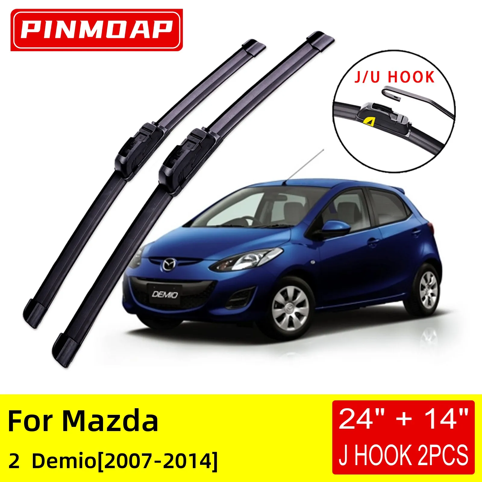 Щетки стеклоочистителя передние для Mazda 2 Demio 2007 2008 2009 2010 2011 2012 2013 2014
Щетки стеклоочистителя передние для Mazda 2 Demio 2007 2008 2009 2010 2011 2012 2013 2014
