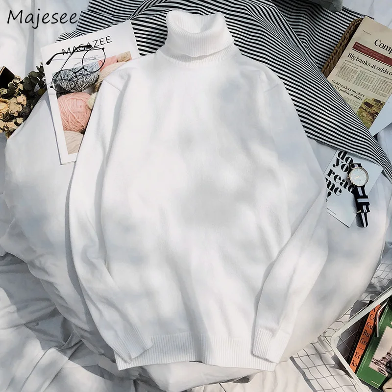 Men Thickening Pullovers Solid Colorful Simple All-match Turtleneck Korean Style Trendy Knitting Large Size S-5XL Males Sweaters
Men Thickening Pullovers Solid Colorful Simple All-match Turtleneck Korean Style Trendy Knitting Large Size S-5XL Males Sweaters