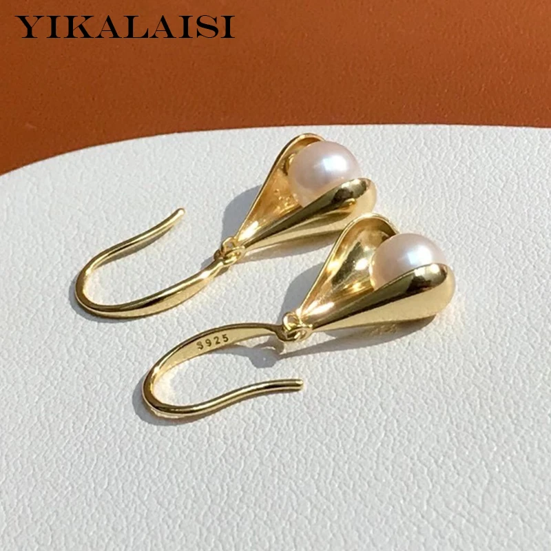 Серьги YIKALAISI из стерлингового серебра 925 пробы, ювелирные изделия для женщин 6-7 мм, Круглые, серьги из натурального пресноводного жемчуга, Но...
Серьги YIKALAISI из стерлингового серебра 925 пробы, ювелирные изделия для женщин 6-7 мм, Круглые, серьги из натурального пресноводного жемчуга, Но...