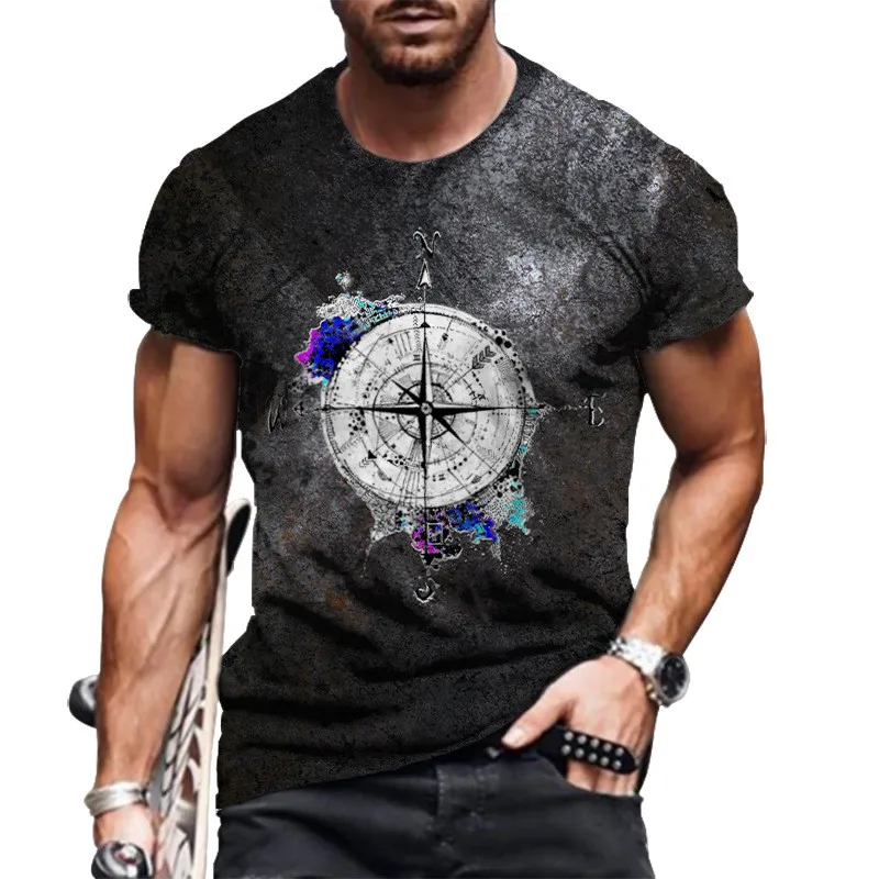 Anchor 3D Print Men T-shirt Trend Summer Streetwear Loose Short Sleeve T-shirts Casual Sports Breathable T-shirt Men's Clothes
Anchor 3D Print Men T-shirt Trend Summer Streetwear Loose Short Sleeve T-shirts Casual Sports Breathable T-shirt Men's Clothes
