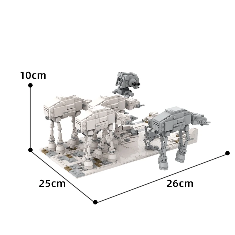 MOC-65500 Battle HOTHE ATTACK Diy Building Blocks Bricks Star Movie Scene Creative Star Space Series Toys Collection Gifts
MOC-65500 Battle HOTHE ATTACK Diy Building Blocks Bricks Star Movie Scene Creative Star Space Series Toys Collection Gifts