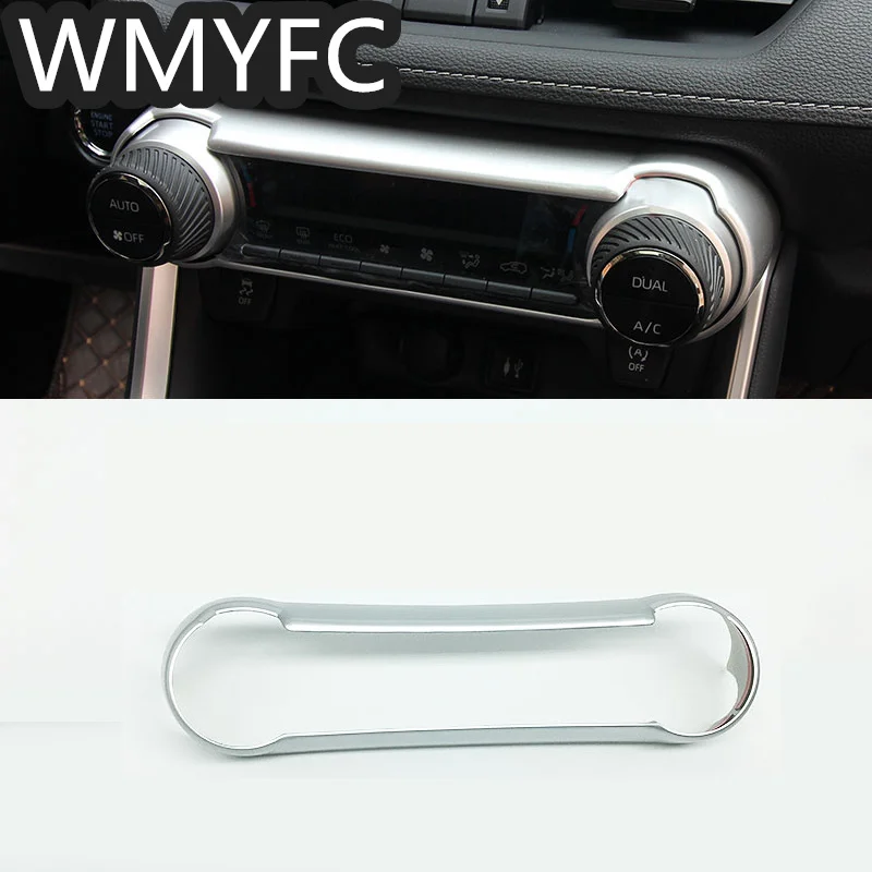 ABS Chrome Interior Air Conditioning Knob Adjustment Frame For Toyota RAV4 RAV 4 2019 2020 2021
ABS Chrome Interior Air Conditioning Knob Adjustment Frame For Toyota RAV4 RAV 4 2019 2020 2021