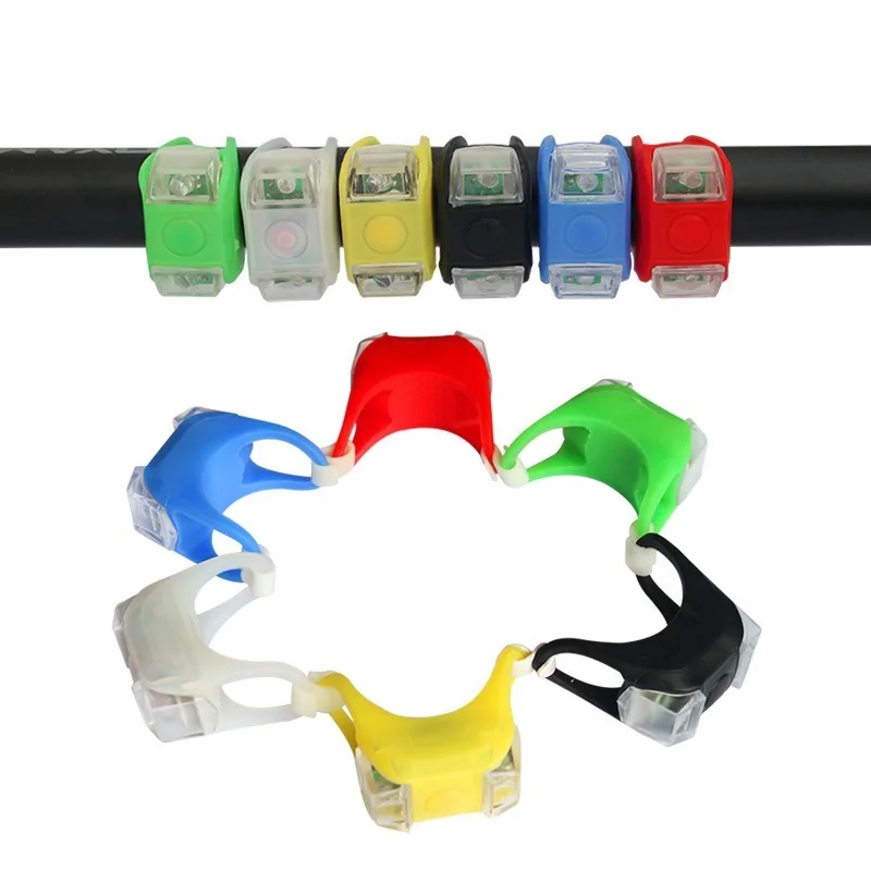 Bicycle Silicone Frog Light Mountain Bike Safety Warning Light Waterproof 2LED Tail Light Night Riding Safety Tail Light
Bicycle Silicone Frog Light Mountain Bike Safety Warning Light Waterproof 2LED Tail Light Night Riding Safety Tail Light