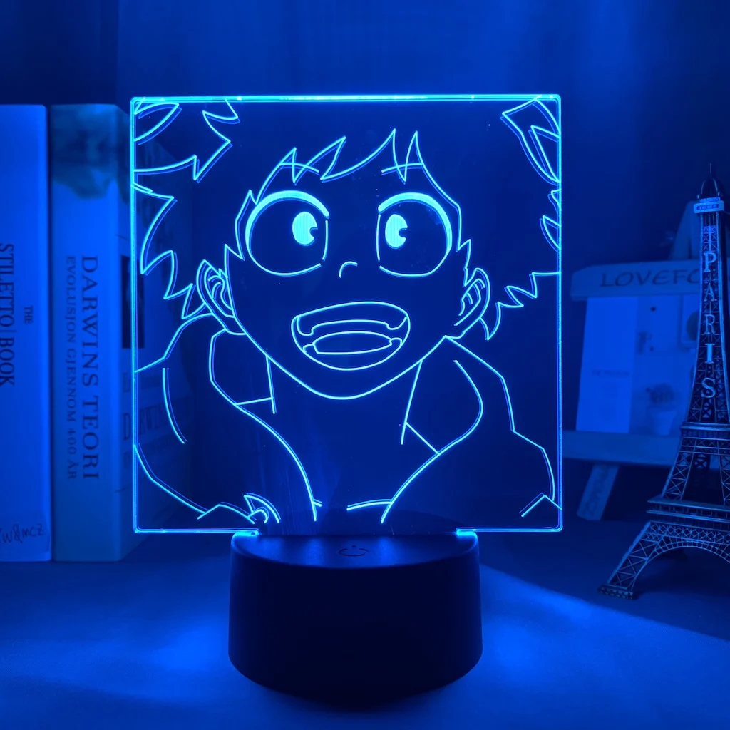 Аниме лампа My Hero моя геройская Академия Izuku Midoriya для спальни Декор подарок на день рождения манга гаджет моя геройская Академия Izuku светильн...
Аниме лампа My Hero моя геройская Академия Izuku Midoriya для спальни Декор подарок на день рождения манга гаджет моя геройская Академия Izuku светильн...