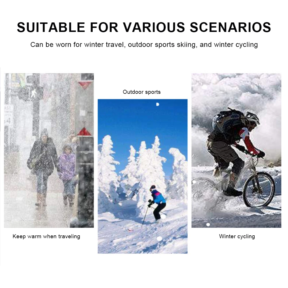 Extra Thick Men Women 2-IN-1 Mittens Ski Gloves Snowboard Snow Winter Sports Warm Waterproof Windproof Skiing Faux Leather Plam
Extra Thick Men Women 2-IN-1 Mittens Ski Gloves Snowboard Snow Winter Sports Warm Waterproof Windproof Skiing Faux Leather Plam
