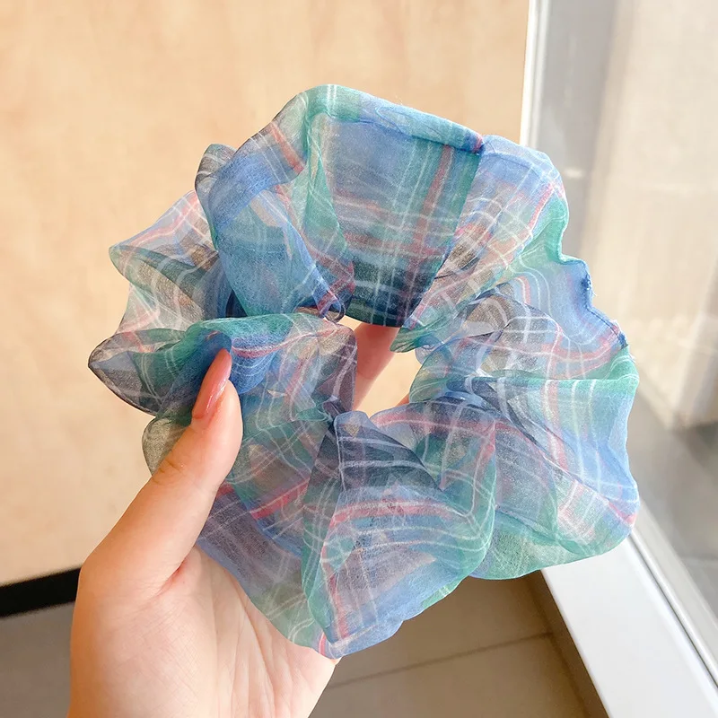 20pcs/set Gauze Plaid Large Intestine Hair Band for Women Girl hair rope stretch Rubber Band Ponytail holder Hair Accessories
20pcs/set Gauze Plaid Large Intestine Hair Band for Women Girl hair rope stretch Rubber Band Ponytail holder Hair Accessories