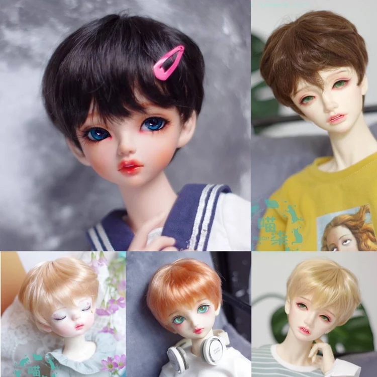 BJD wigs soft silk milk silk wig angel curly short hair for 1/3 1/4 1/6 1/8 BJD SD DD MSD MDD YOSD doll wigs doll accessories
BJD wigs soft silk milk silk wig angel curly short hair for 1/3 1/4 1/6 1/8 BJD SD DD MSD MDD YOSD doll wigs doll accessories