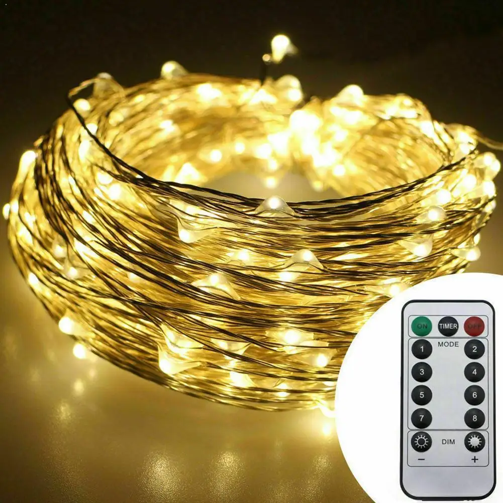 New Year Christmas Led String Light Remote Control Decoration Copper Color Usb 5 Light String Can For Home Wire Choose Part P1V6
New Year Christmas Led String Light Remote Control Decoration Copper Color Usb 5 Light String Can For Home Wire Choose Part P1V6