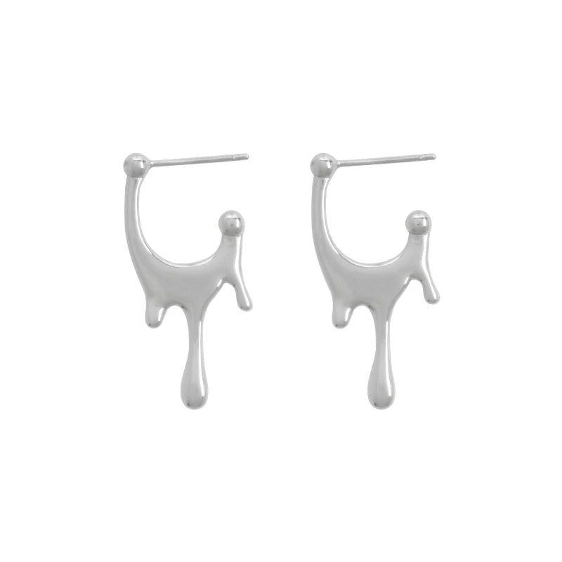 Besimpol Hot Sale s925 Silver Irregular Stud Earrings Geometric Water Drop Minimalist Gold Earrings For Women Fine Jewelry Gifts
Besimpol Hot Sale s925 Silver Irregular Stud Earrings Geometric Water Drop Minimalist Gold Earrings For Women Fine Jewelry Gifts