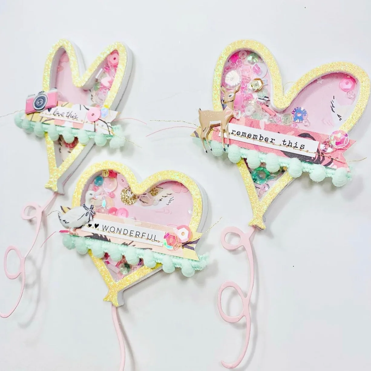 KSCRAFT Heart Balloon Shakers Metal Cutting Dies Stencils for DIY Scrapbooking Decorative Embossing DIY Paper Cards 
KSCRAFT Heart Balloon Shakers Metal Cutting Dies Stencils for DIY Scrapbooking Decorative Embossing DIY Paper Cards