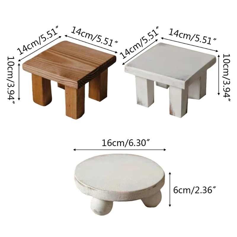 L41D Newborn Small Coffee Table Baby Photo Shooting Handmade Wooden Little Tea Desk Infant Photograph Props Accessories
L41D Newborn Small Coffee Table Baby Photo Shooting Handmade Wooden Little Tea Desk Infant Photograph Props Accessories
