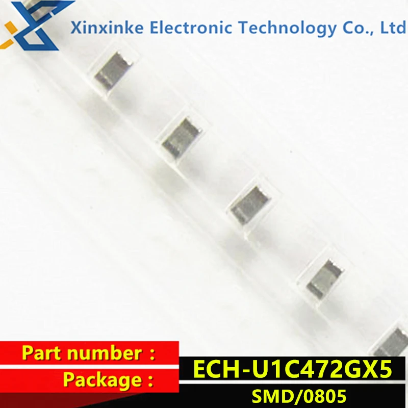 ECHU1C472GX5 Thin film capacitor 4700pF 16VDC 2% PPS FILM 0805 4.7nF ECH-U1C472GX5 CBB polyester capacitor New original genuine 
ECHU1C472GX5 Thin film capacitor 4700pF 16VDC 2% PPS FILM 0805 4.7nF ECH-U1C472GX5 CBB polyester capacitor New original genuine