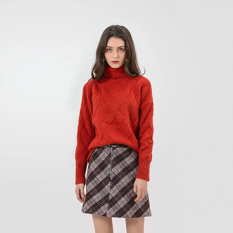 CMAZ women Warm Turtleneck Sweater Autumn Winter Sweater Women Casual Long Sleeve Solid Tops Pullover MX18D5411
CMAZ women Warm Turtleneck Sweater Autumn Winter Sweater Women Casual Long Sleeve Solid Tops Pullover MX18D5411