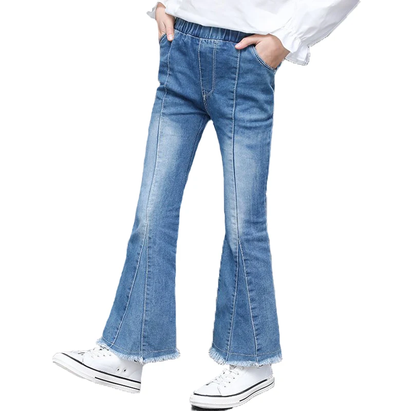 Girl Flare Jeans Denim Boot Cut Pants Trouser Solid Kids Teenage Spring Autumn Children's Jeans For Girls 4 6 9 12 14 Years
Girl Flare Jeans Denim Boot Cut Pants Trouser Solid Kids Teenage Spring Autumn Children's Jeans For Girls 4 6 9 12 14 Years