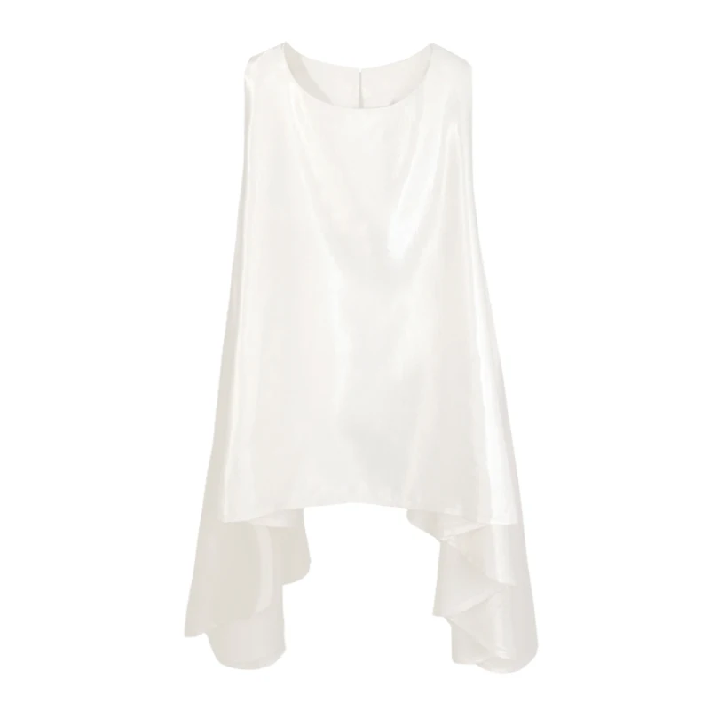 Elegant Ladies Soft Vintage Blouse Women Sleeveless Solid Color Outdoor Classic Women Tops Loose Casual Women Shirts and Blouses 
Elegant Ladies Soft Vintage Blouse Women Sleeveless Solid Color Outdoor Classic Women Tops Loose Casual Women Shirts and Blouses