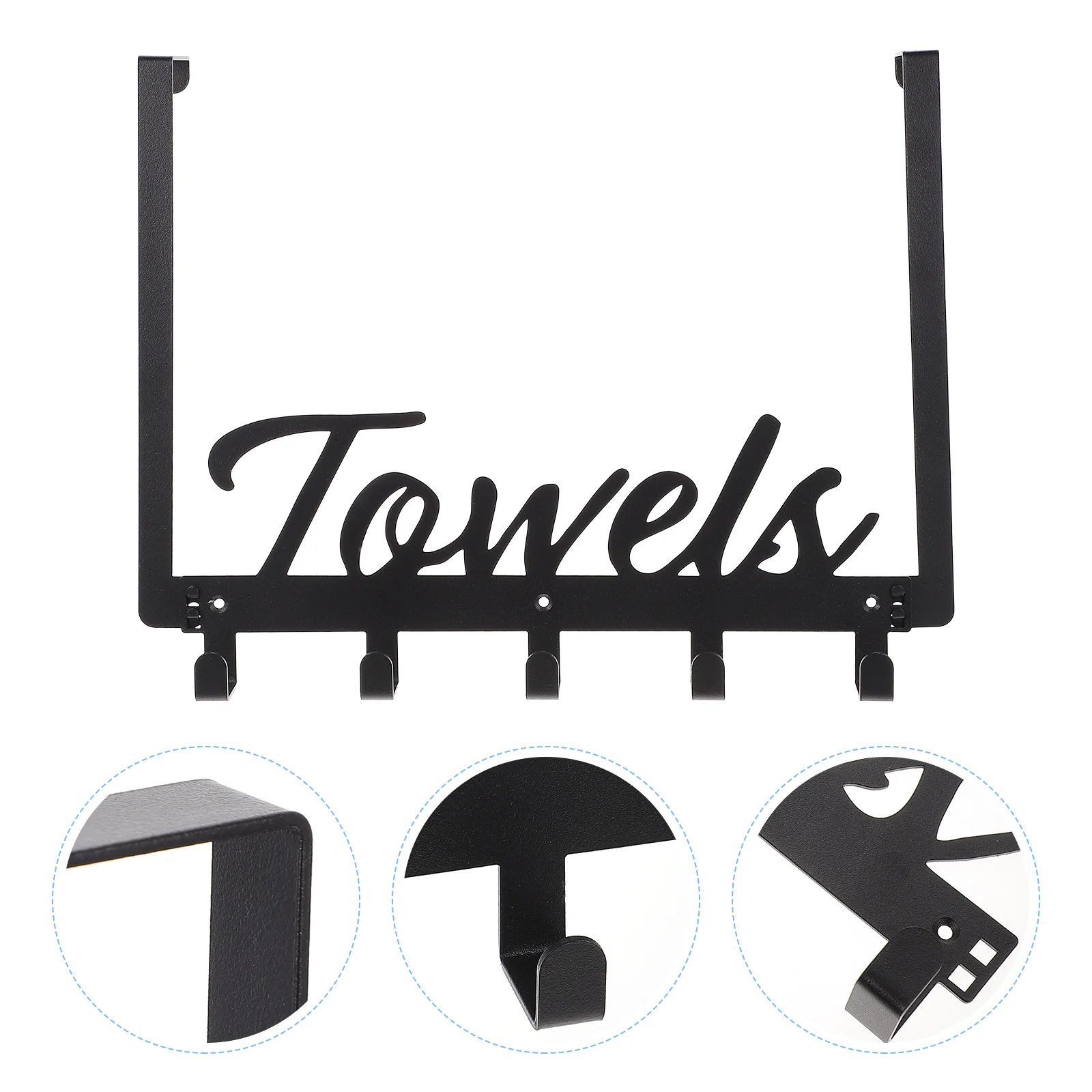1 Set No Punching Door Back Hook Fashion Door Row Hook Towel Row Hook Storage Rack
1 Set No Punching Door Back Hook Fashion Door Row Hook Towel Row Hook Storage Rack
