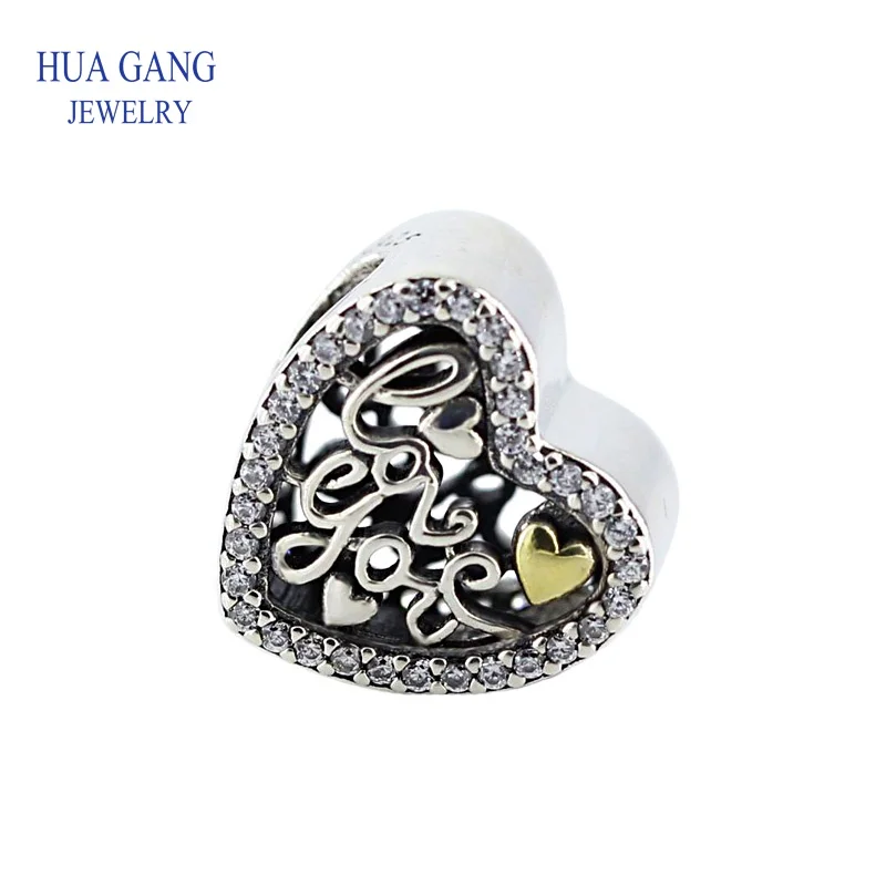 925 Sterling Silver Beaded heart shape love you Charm Bracelet DIY Original Jewelry Woman Gift Free Shipping 
925 Sterling Silver Beaded heart shape love you Charm Bracelet DIY Original Jewelry Woman Gift Free Shipping