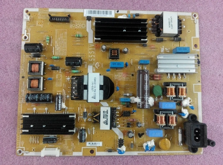 Brand new original power board for Samsung UA50F5080AR 55F6300AJ 6800 L55S1V_DSM BN44-00612D/A
Brand new original power board for Samsung UA50F5080AR 55F6300AJ 6800 L55S1V_DSM BN44-00612D/A