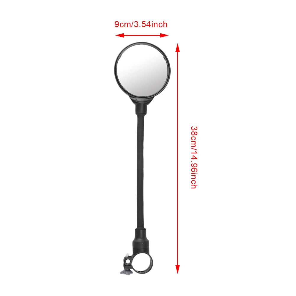 MTB Rearview Mirror Flexible Bicycle Safety Round Handlebar Mirror Replacement Conveninently Simple Installation Bike Mirrors
MTB Rearview Mirror Flexible Bicycle Safety Round Handlebar Mirror Replacement Conveninently Simple Installation Bike Mirrors