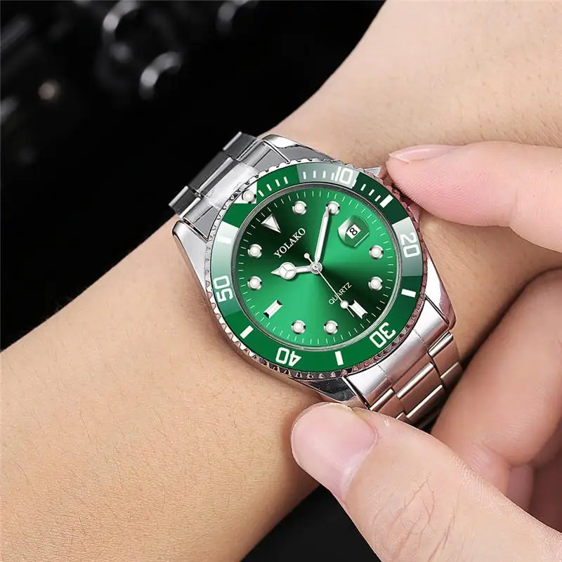 Hot Sales Mens Watches Top Brand YOLAKO Luxury Men Fashion Military Stainless Steel Date Sport Quartz Analog Wrist Watch
Hot Sales Mens Watches Top Brand YOLAKO Luxury Men Fashion Military Stainless Steel Date Sport Quartz Analog Wrist Watch