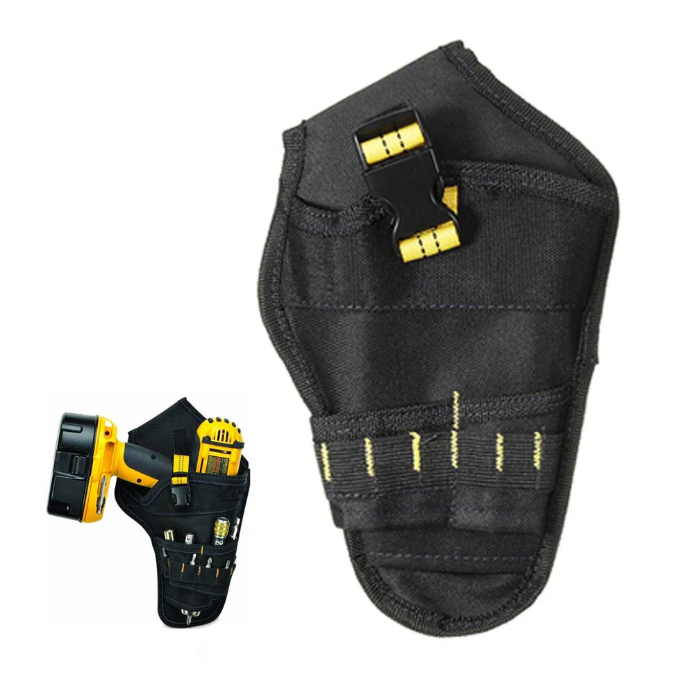 Heavy-duty Drill Holster Tool Belt Pouch Bit Holder Hanging Waist Bag Drill Tool Storage Bags Promotion
Heavy-duty Drill Holster Tool Belt Pouch Bit Holder Hanging Waist Bag Drill Tool Storage Bags Promotion