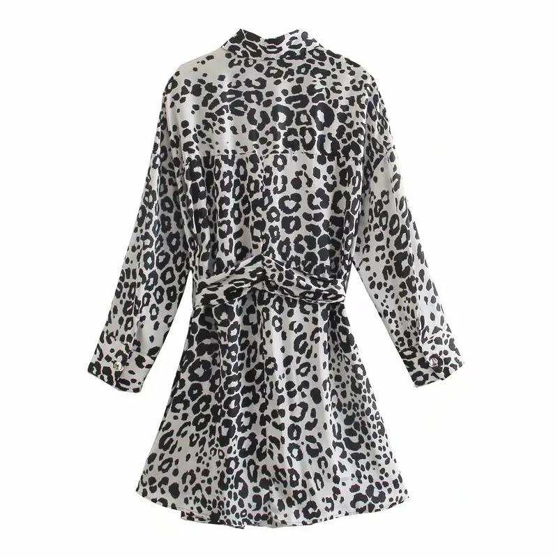 Summer Women Chiffon Dress ZA Turn Down Collar High Waist Dress Leopard Printed Party Midi Sashes Dresses Fashion Sexy Dress
Summer Women Chiffon Dress ZA Turn Down Collar High Waist Dress Leopard Printed Party Midi Sashes Dresses Fashion Sexy Dress