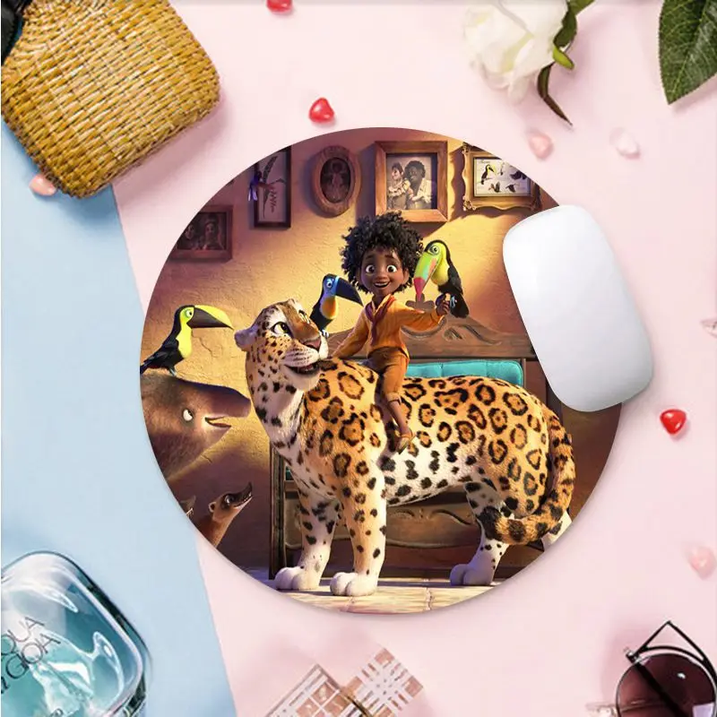 Simple Design Disney ENCANTO Laptop Computer round desk pads Mousepad Anti-Slip Laptop PC Mice Pad Mat gaming Mousepad
Simple Design Disney ENCANTO Laptop Computer round desk pads Mousepad Anti-Slip Laptop PC Mice Pad Mat gaming Mousepad