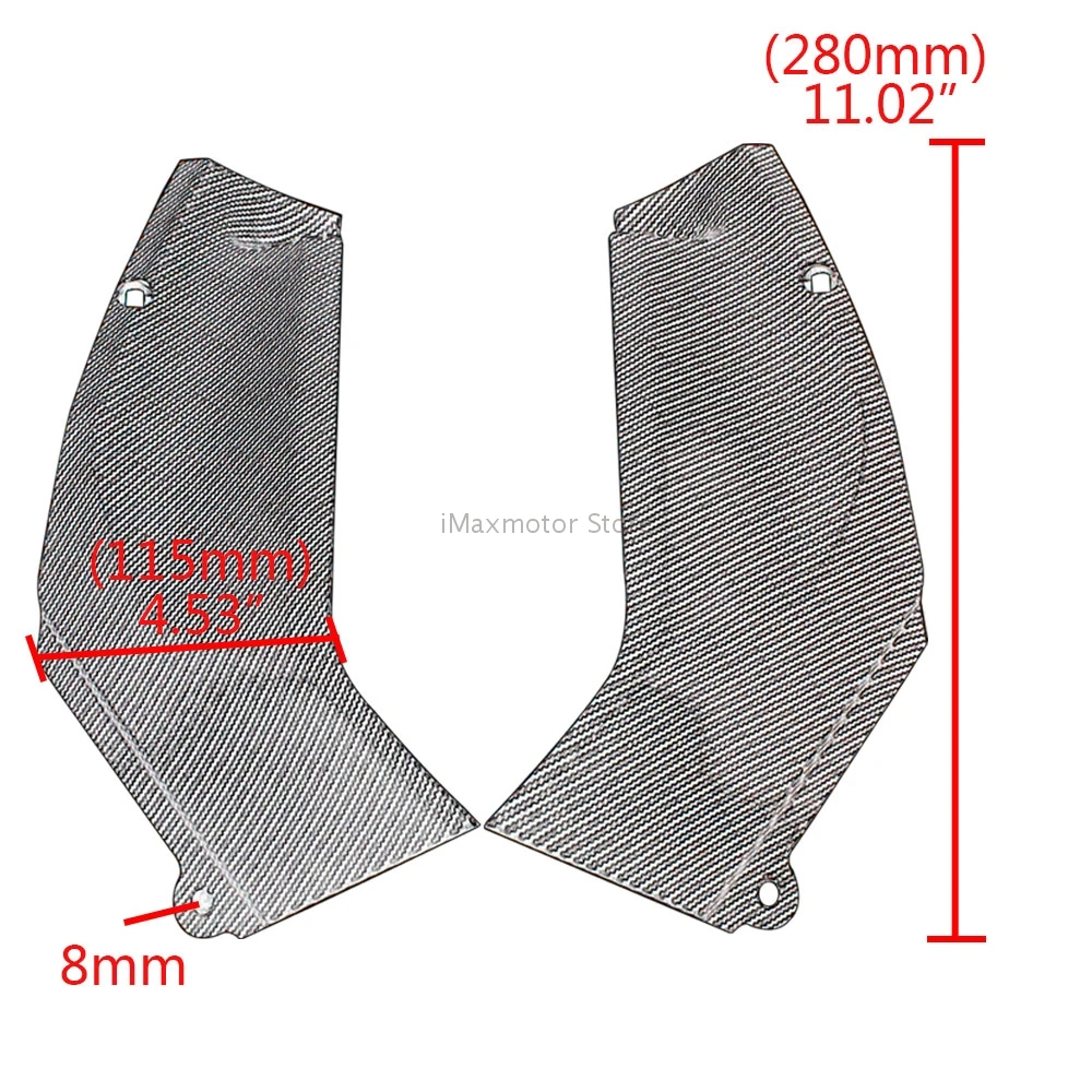 Motorcycle Carbon Look ABS Black Side Panels Fairing Air Tube Duct Cover Accent For Yamaha YZF-R1 YZF R1 98-01
Motorcycle Carbon Look ABS Black Side Panels Fairing Air Tube Duct Cover Accent For Yamaha YZF-R1 YZF R1 98-01