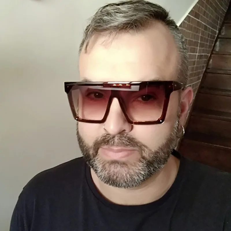 YY223344 Oversized Brown Sunglasses Women Retro Vintage Sunglasses Luxury Brand Rimless Eyewear lentes de sol hombre/mujer
YY223344 Oversized Brown Sunglasses Women Retro Vintage Sunglasses Luxury Brand Rimless Eyewear lentes de sol hombre/mujer