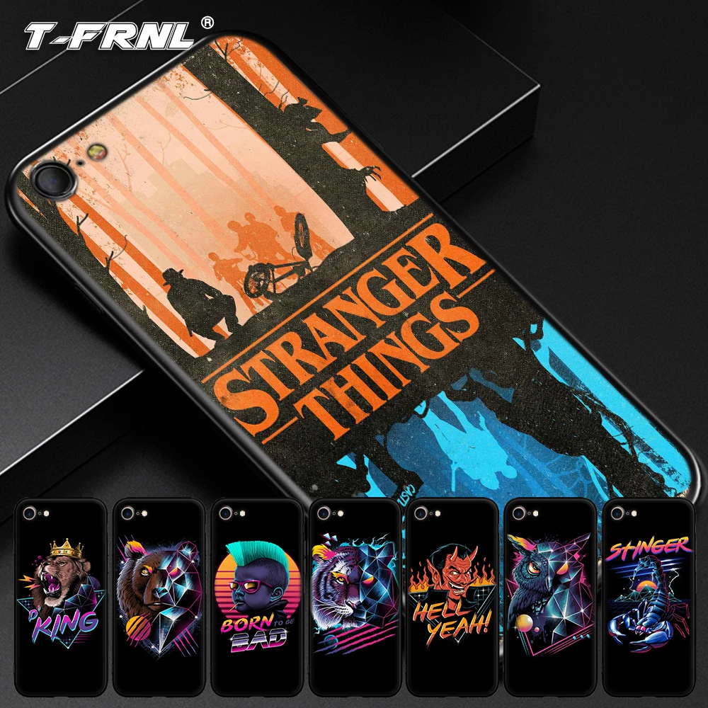 Для fundas iPhone 11 Pro Max чехол с рисунком медведя в виде скорпиона Сова Лев для coque XR 5 5S SE
