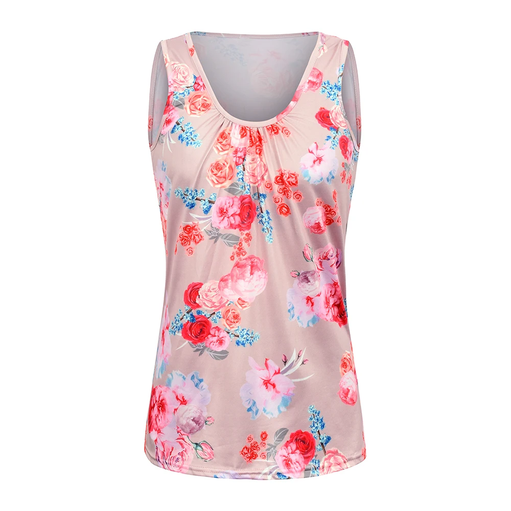 2021 Fashion Women's Summer Boho Floral Print Vest Tank Top Sleeveless Beach Holiday T-shirt Blusas Casual Tees Camisoles
2021 Fashion Women's Summer Boho Floral Print Vest Tank Top Sleeveless Beach Holiday T-shirt Blusas Casual Tees Camisoles