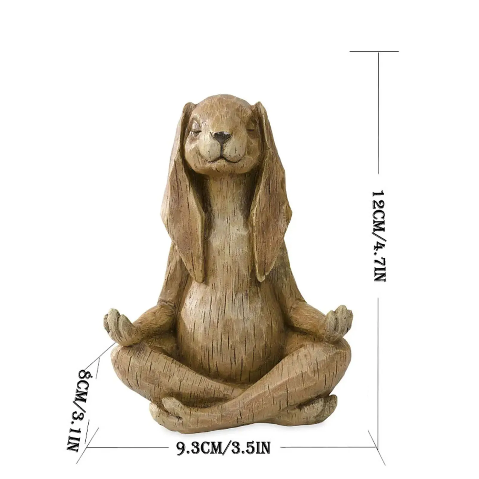 Yoga-Pose Rabbit Resin Garden Decoration Crafts Home Garten Statue With Look of Carved Wood Unique statue Animal carving Decor
Yoga-Pose Rabbit Resin Garden Decoration Crafts Home Garten Statue With Look of Carved Wood Unique statue Animal carving Decor