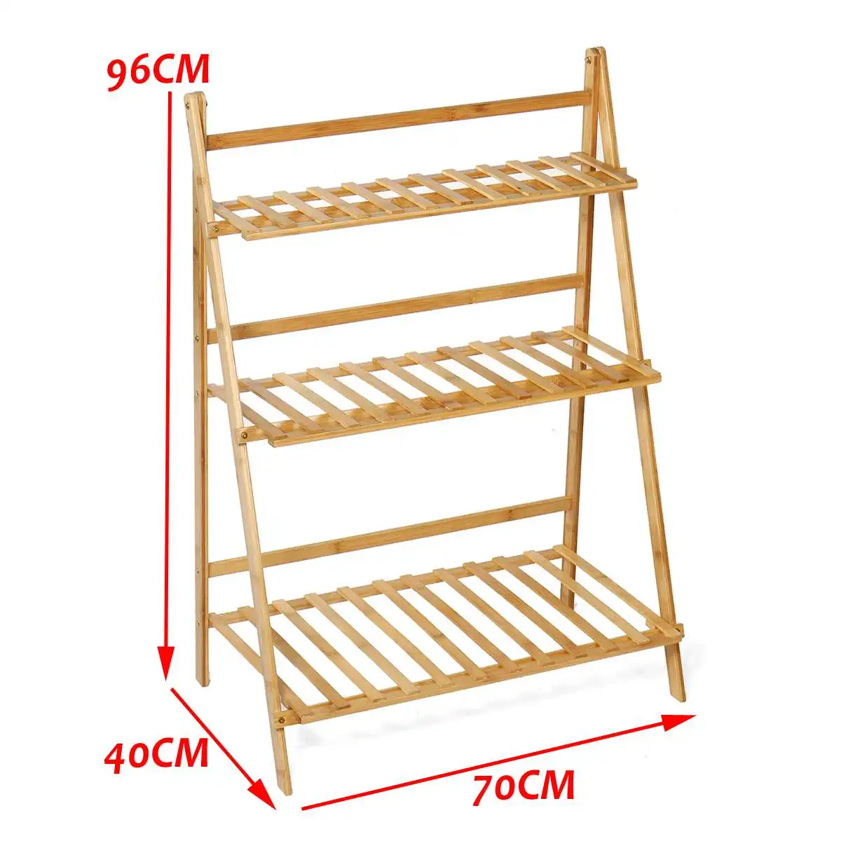 3-layer Wood Plant Shelves Bonsai Display Plant Stand Outdoor Indoor Yard Garden Flower Pot Shelf 70cm
3-layer Wood Plant Shelves Bonsai Display Plant Stand Outdoor Indoor Yard Garden Flower Pot Shelf 70cm