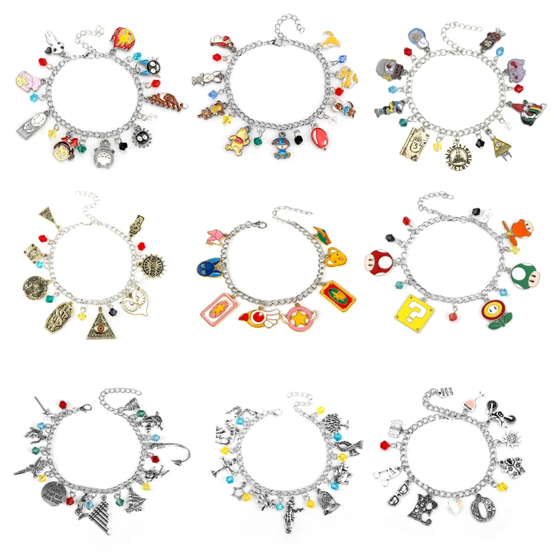 Miyazaki Hayao Comic Figure Charms Bracelets for Women Jewelry Hand chain little Prince/Totoro/Spirited Away bangle bracelet
Miyazaki Hayao Comic Figure Charms Bracelets for Women Jewelry Hand chain little Prince/Totoro/Spirited Away bangle bracelet