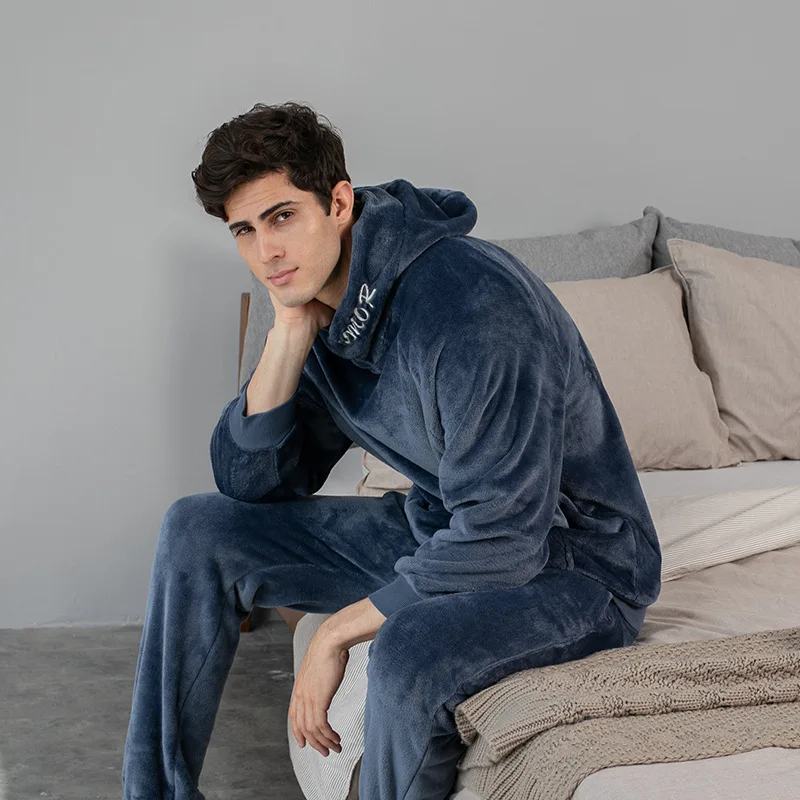 Men Flannel Pajamas suits Hooded Sweatshirt 2021 New Home Wear 2 Pieces Set pijamas de pareja men pajama set outfit tracksuits
Men Flannel Pajamas suits Hooded Sweatshirt 2021 New Home Wear 2 Pieces Set pijamas de pareja men pajama set outfit tracksuits