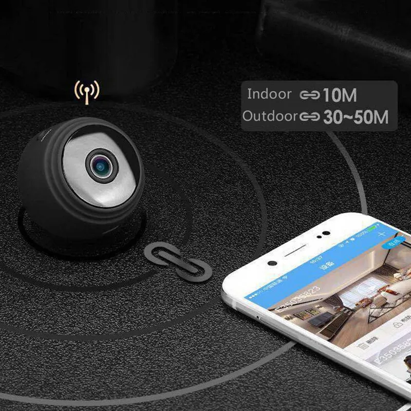1080P Wireless Mini WiFi Camera Home Security Camera IP cctv Surveillance IR Night Vision Motion Detect Baby Monitor 
1080P Wireless Mini WiFi Camera Home Security Camera IP cctv Surveillance IR Night Vision Motion Detect Baby Monitor