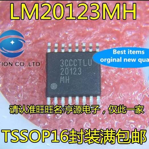 10 шт. 100% оригинальный новый в наличии LM20123 LM20123MH 20123MH TSSOP16 Регулятор IC чип контроллера
10 шт. 100% оригинальный новый в наличии LM20123 LM20123MH 20123MH TSSOP16 Регулятор IC чип контроллера