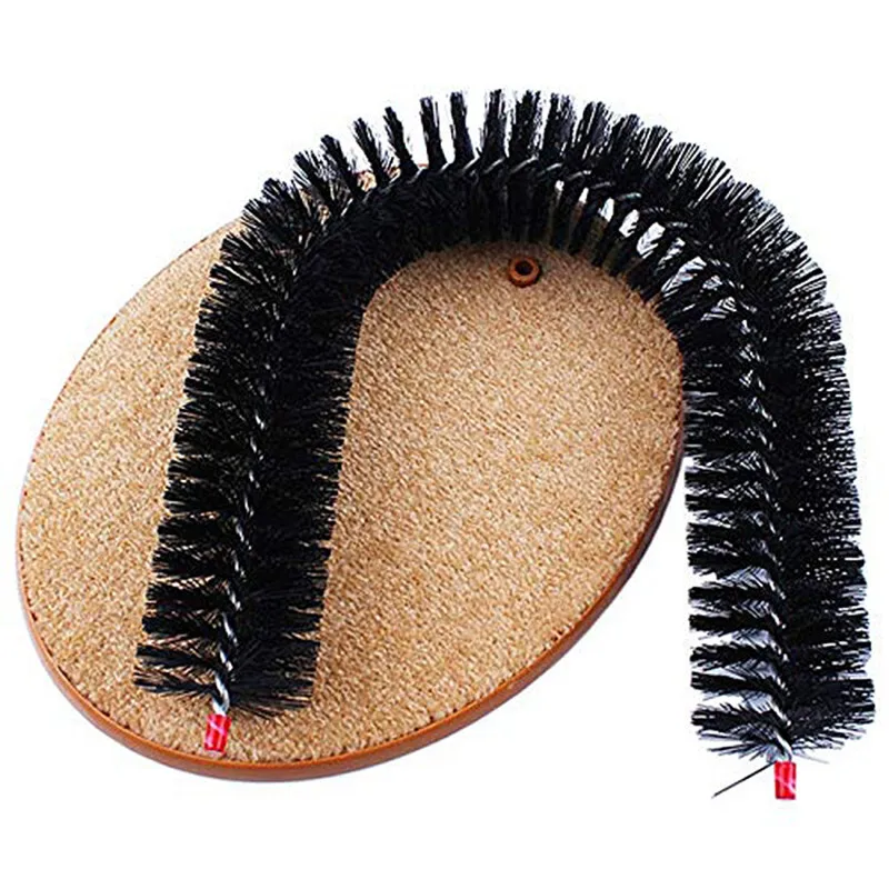 Comfortable Arch Cats Massager Pet Cat Itching Grooming Round Fleece Base Kitten Toy Scratching Device Brush Pet Supplies
Comfortable Arch Cats Massager Pet Cat Itching Grooming Round Fleece Base Kitten Toy Scratching Device Brush Pet Supplies