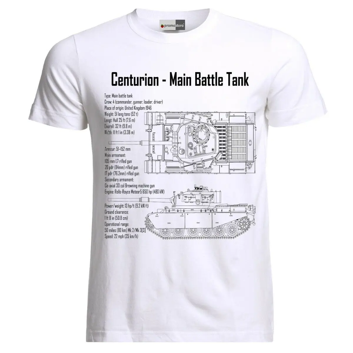 Centurion Tank British Army Panzer WW2 Blueptint Men T-Shirt Short Casual oversized t shirt mens clothing
Centurion Tank British Army Panzer WW2 Blueptint Men T-Shirt Short Casual oversized t shirt mens clothing