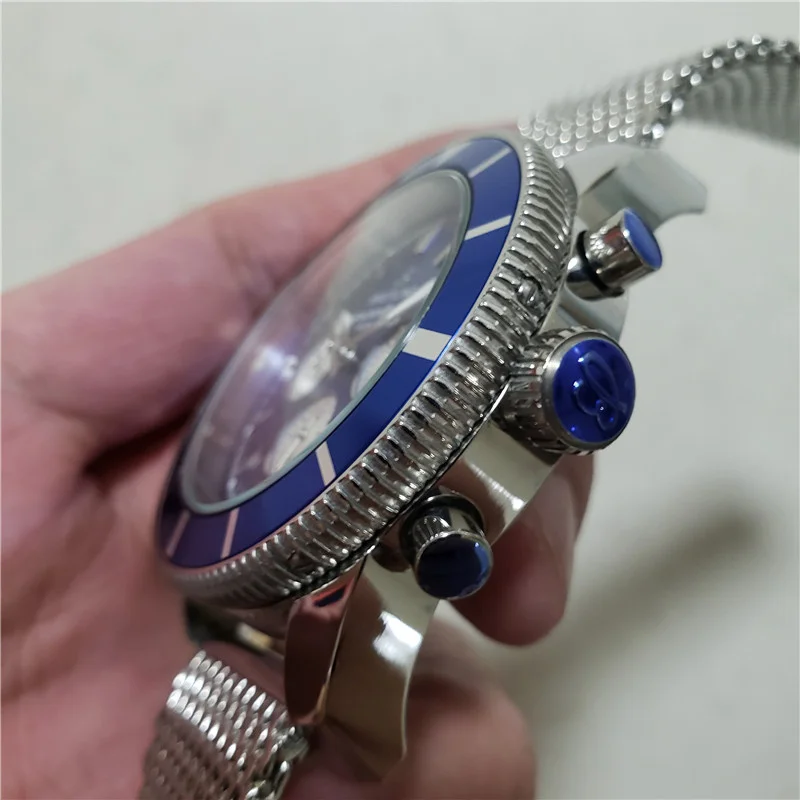 NEW Breitling Luxury Brand Mechanical Wristwatch Mens Watches Quartz Watch with Stainless Steel Strap relojes hombre automatic
NEW Breitling Luxury Brand Mechanical Wristwatch Mens Watches Quartz Watch with Stainless Steel Strap relojes hombre automatic