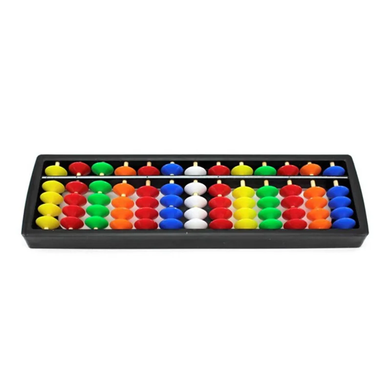 Hot Sale Arithmetic Soroban Colorful Beads Mathematics Calculate Chinese Abacus Early Educational for Children Stucent Toys
Hot Sale Arithmetic Soroban Colorful Beads Mathematics Calculate Chinese Abacus Early Educational for Children Stucent Toys
