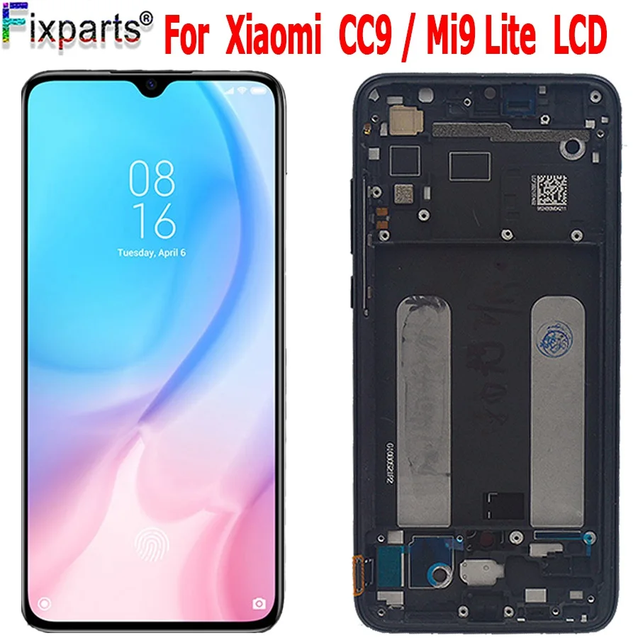 ЖК дисплей 6 39 дюйма для Xiaomi Mi CC9 дигитайзер сенсорного экрана в сборе запасные