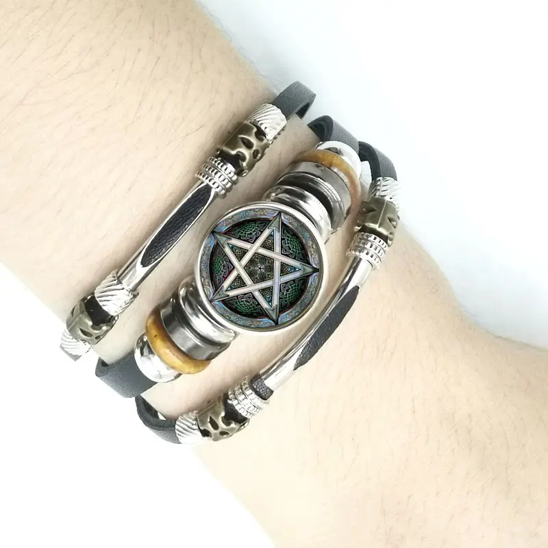 Five-pointed Star Fashion Korean Style Bracelet Cute Simple Five-pointed Tree of Life Simple Men and Women Wrist Jewelry
Five-pointed Star Fashion Korean Style Bracelet Cute Simple Five-pointed Tree of Life Simple Men and Women Wrist Jewelry