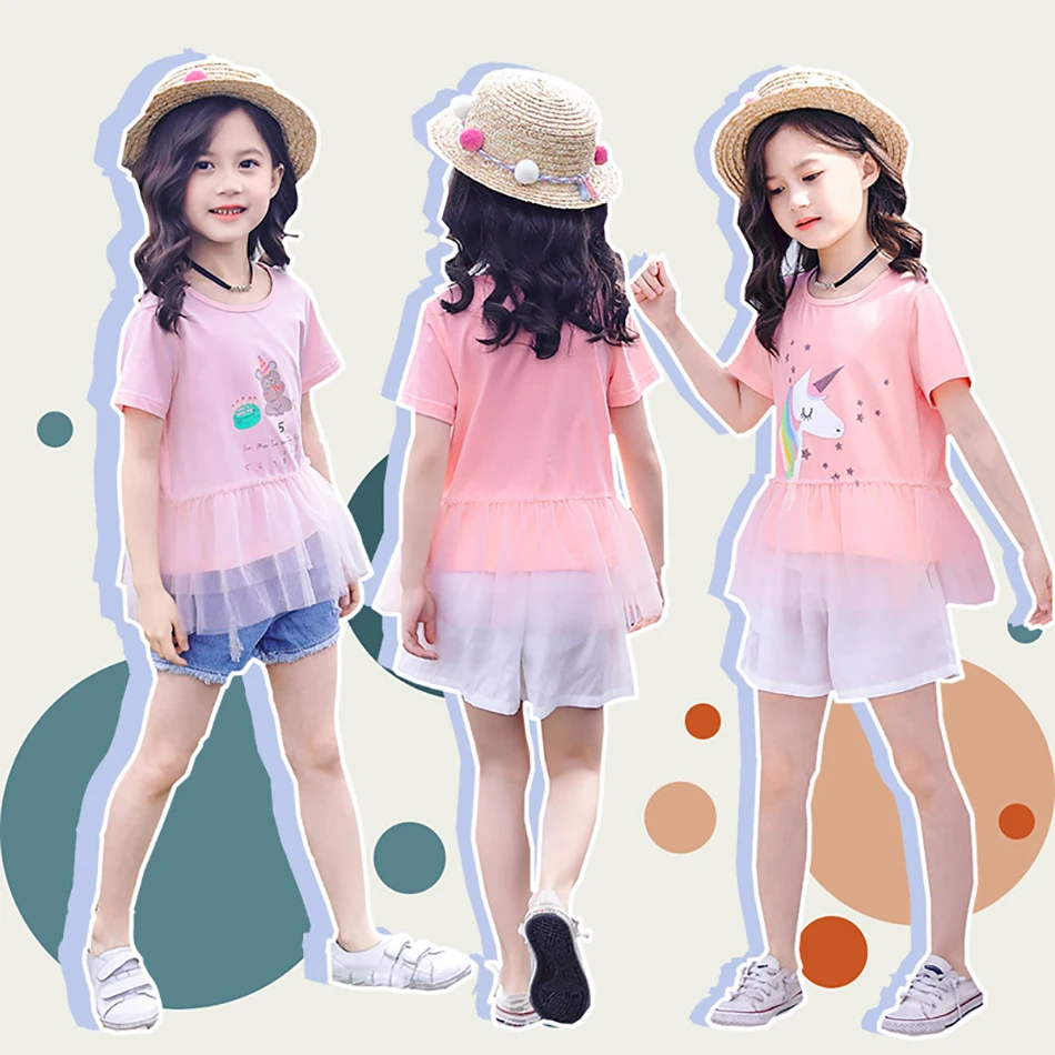 T-Shirt Unicorn Childen Cotton Tees Lace T Shirt 3D Watermelon Kid girls Birthday Top Clothing 2021 Girl Summer Princess
T-Shirt Unicorn Childen Cotton Tees Lace T Shirt 3D Watermelon Kid girls Birthday Top Clothing 2021 Girl Summer Princess