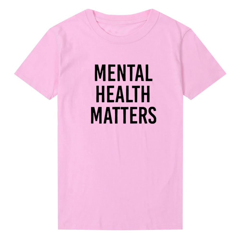 Mental Health Matters Art T-Shirt Funny 100% Cotton Casual Fashion Tumblr Street Style Graphic Women Unisex Quote Tshirt Top Tee
Mental Health Matters Art T-Shirt Funny 100% Cotton Casual Fashion Tumblr Street Style Graphic Women Unisex Quote Tshirt Top Tee