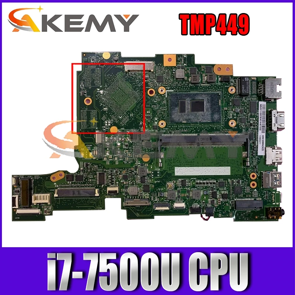 Для ACER Aspire TMP449 i7-7500U материнская плата для ноутбука PA4DB SR2ZV DDR4 материнская плата для ноутбука
Для ACER Aspire TMP449 i7-7500U материнская плата для ноутбука PA4DB SR2ZV DDR4 материнская плата для ноутбука