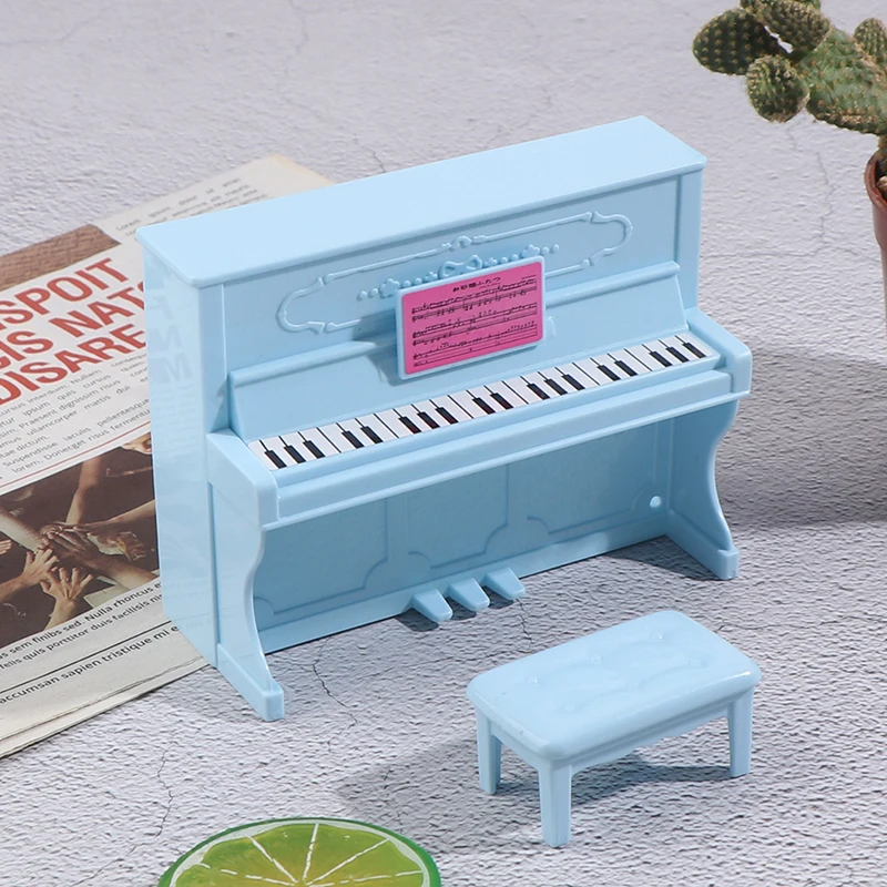 1 set 1:12 Dollhouse Miniature Grand Piano With Stool Musical Instrument Model for Dollhouse Accessories Home Decor Toy Gift
1 set 1:12 Dollhouse Miniature Grand Piano With Stool Musical Instrument Model for Dollhouse Accessories Home Decor Toy Gift